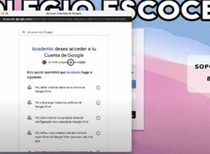 Iniciar sesión en «Mi portal» con Google (Alumnos)